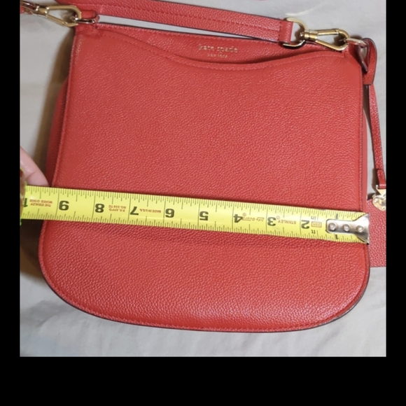 Authentic Red Kate Spade leather crossbody bag - Picture 10 of 14